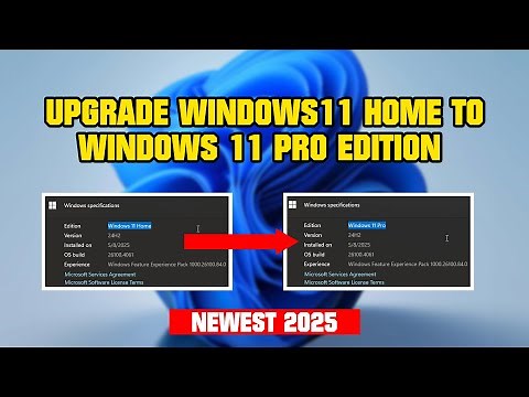 How to Upgrade Windows 11 HOME to Windows 11 PRO
