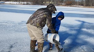 Cold snap a gift to ice fishermen