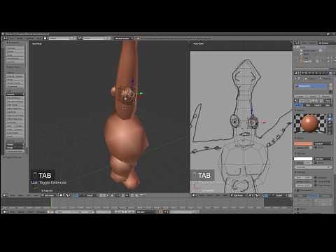 [Blender 2.79] Simple Custom Avatar Creation for beginners (From Scratch!) - VRChat Tutorial