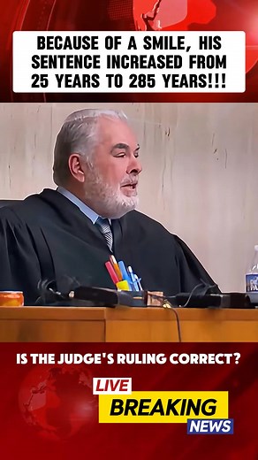 1.3K views | A teenager's smile in court during his sentencing became the flashpoint for an extraordinary increase in his prison time, escalating his term from 25 years to 285 years. The judge cited the defendant's apparent lack of remorse and disrespect toward the victims' family and the court as the reason for the shocking verdict. The legal and moral boundaries of judicial power are now under intense scrutiny following this dramatic case. Story in comment. | COP CAM. | Facebook