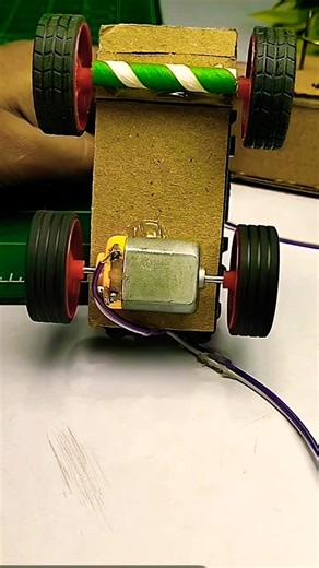 how to make a mini cardboard RC car#eloctronic #diy #shorts