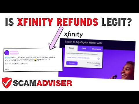 Is Xfinity Refunds a Scam? Is It Safe To Go To XfinityRefunds.Com To Get a Prepaid Digital Token?