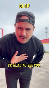 I’m glad to see you. #glad #ingles #aprenderingles | Ruben Padilla Inglés