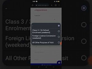 SSDC-E appointment.How to apply Singapore License appointment