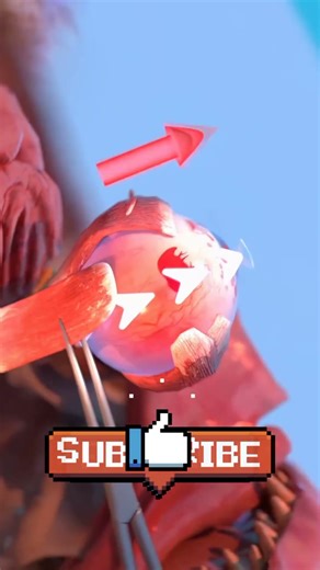 "(2025!)"🤔How Strabismus Eye Surgery Works😱" #3danimation #shorts