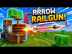 Compact WindCharge Arrow Railgun | Perfect Timing | Perfect Alignment | Minecraft Java 1.21.11