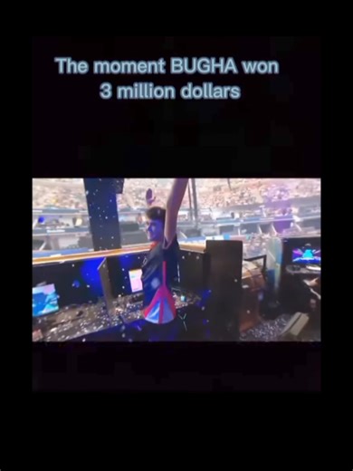 Bugha Celebrates Winning the Fortnite World Cup