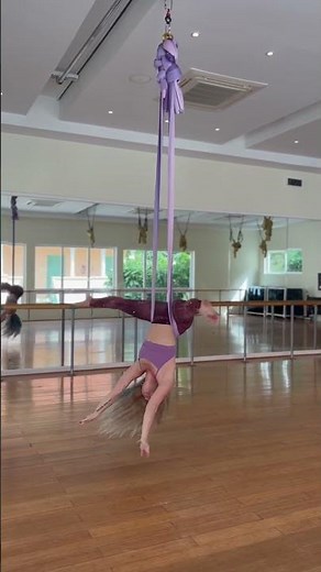 Basic Spinning Single Point Aerial Hammock Sequence