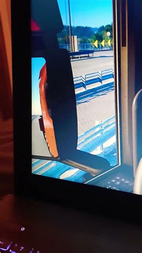 Guys, he's filming me on camera and I'm driving.