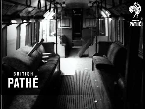 Tube Train Crash - Stratford (1953)