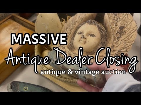 MASSIVE Antique Dealer Closing Store Auction