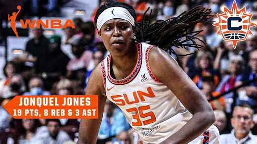 Jonquel Jones' 19 PTS and 8 REB lead the Sun to a playoff win over the Wings | WNBA on ESPN