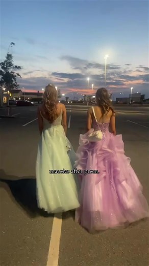 Post-Prom Celebrations: Maccies and Memories