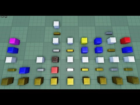 Cube Combination: All gold cube recipes