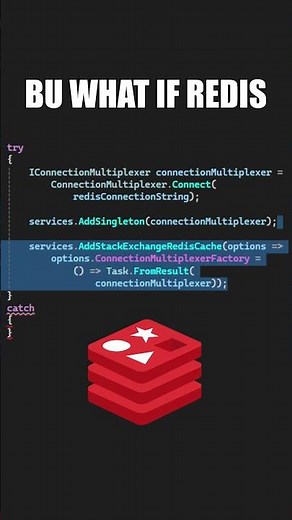 Redis Cache Fallback in ASP.NET Core Dependency Injection