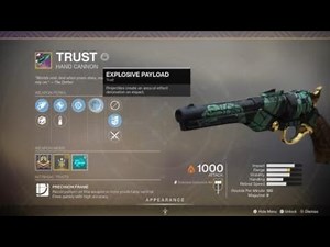 How to stun Overload Champions EASY with 2 shots | Hand Cannon with Explosive Payload Destiny 2