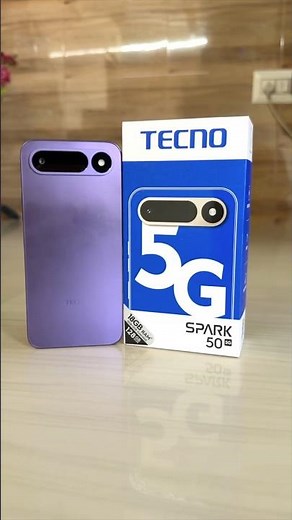 Unboxing and short review of new Tecno Spark 50 5g #shorts #tecnospark505g