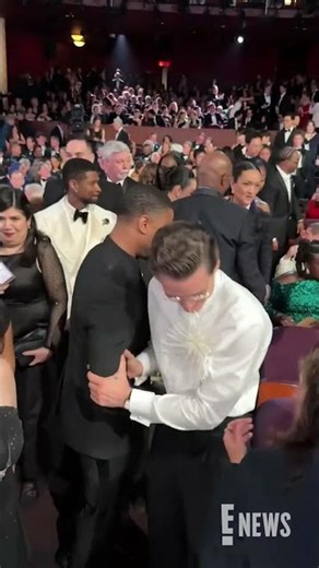 Sseeing Michael B. Jordan & Pedro Pascal on our screen at the same time makes us feel: 😍❤️‍🔥 #Oscars