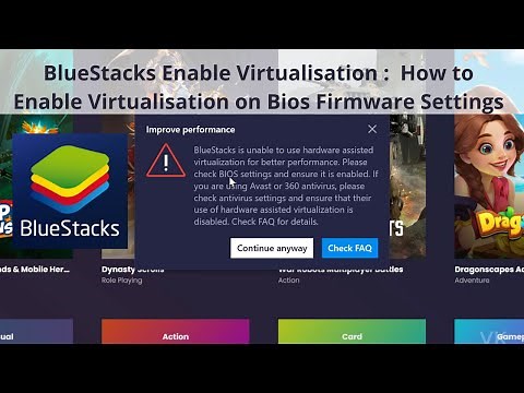 {Fixed} BlueStacks Enable Virtualisation : How to Enable Virtualisation on Bios Firmware Settings
