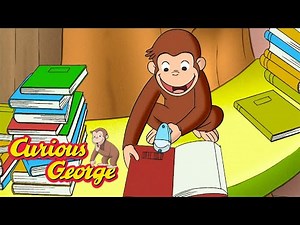George the Librarian Monkey 🐵 Curious George 🐵 Kids Cartoon 🐵 Kids Movies