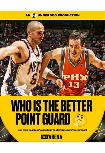 The Arena breaks down the difference between Steve Nash, Jason Kidd, and Stephon Marbury 👀