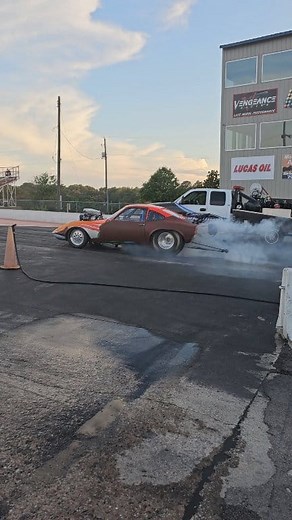 Prepping For The Race! - #dragrace #dragracing #dragster #dragstrip #race #racecar #racing #dragway #fastcar #enginesound #burnout | The Customized Ride