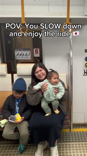 Japan train rides with kids = the real adventure ❤️