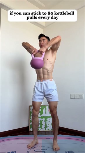 No Running, No Jumping—Total Body Home Workout with One Kettlebell! #abs #exercise #sports