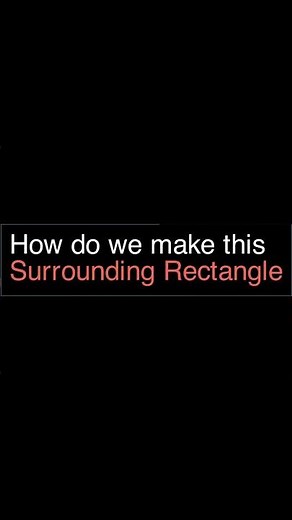 Surrounding Rectangle in manim #animation #education #educationalshorts #maths #manim #coding