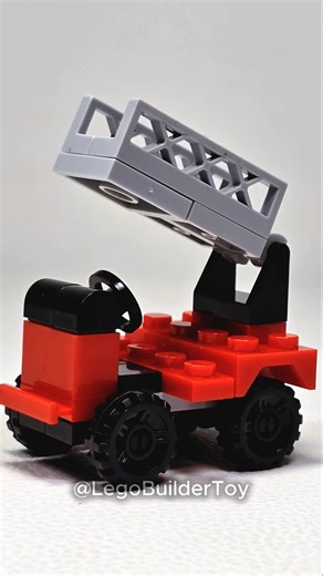 LEGO Mini Fire Truck! Lego DIY #lego