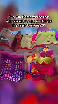 Every In-game Choice that almost cost me the court verdict 👀