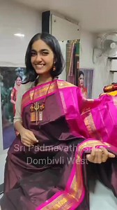 1.6K views · 24 reactions | #Dombivli #chennai #Kancheepuram #Pure Silk #Silk #Wedding #Bridal #Function #Birthday | Sri Padmavathi Silks | Facebook