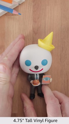 Funko POP! Ad Icon: Jack Box in The Box - Collectable Vinyl Figure - Gift Idea - Official Merchandise - for Kids & Adults - Ad Icons Fans - Model Figure for Collectors and Display