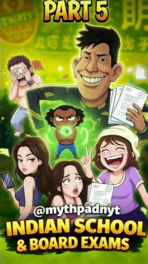 NOT YOUR TYPE Every Indian school exams Reaction Part 5 || MYTHPADNYT || #notyourtype #exams #funny