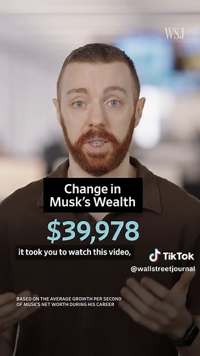The initial public offering for SpaceX on June 12 could make Elon Musk the world’s first trillionaire. Just how wealthy is the tech founder? His fortune now stands at roughly $970 billion, mostly in stock, according to a Wall Street Journal analysis. Host/Producer: Brian Patrick Byrne 📷: Evan Vucci/Reuters
