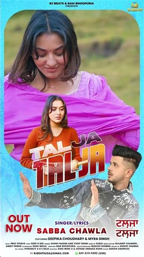 Ignite Your Spirit: "Talja Talja" - A Powerful Anthem by Sabba Chawla & RJ Beats