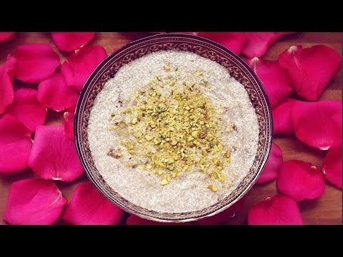 DIY: ROSEWATER + CARDAMOM CHIA SEED PUDDING RECIPE!