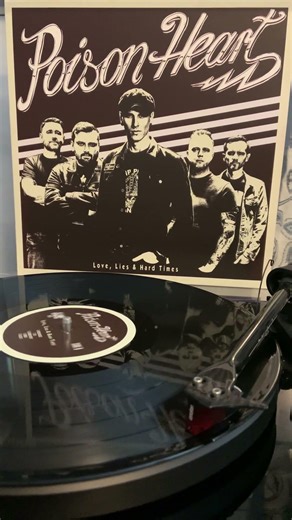 Warsaw Blues by POISON HEART #rocknroll #vinylrecords #shorts