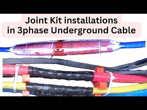 Underground Cable Joint Kit Installation - Explained & Demonstrated | Cable Joint | @electecnawal