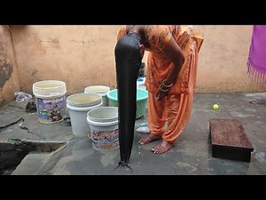 my hair length wash time after Long haircut | washing hair with only shampoo | hair washing tips for