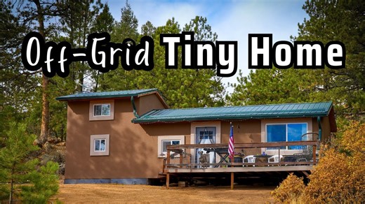 Reality TV stars build off-grid tiny house in Colorado mountains