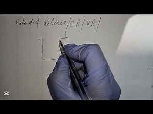 Dissolution (Tablet) of IR, Extended Release XR, CR, & CDP Calculations Step by Step Procedure
