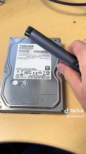 Efficient Techniques for Disassembling Hard Drives