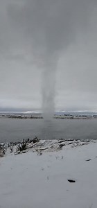 235K views · 3.1K reactions | What a sight over Lake Pueblo today! A very well defined funnel and waterspout. This phenomenon occurred when much colder air moved over the still warm water in the lake. There was enough spin to create the funnel. The forces of nature are incredible! ( Matt Debski) #cowx #pueblo | KOAA 5 | Facebook