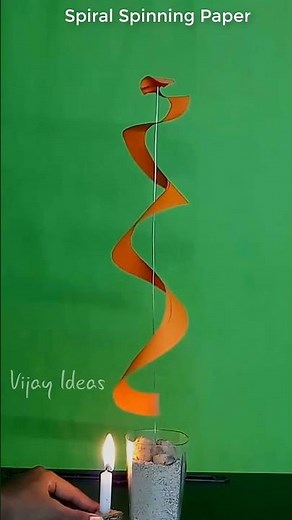 Spiral Spinning Paper #Shorts ‪@VijayIdeas‬