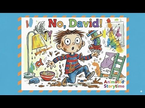 ✨ No, David! by David Shannon | Animated Read-Aloud for Kids & Parents