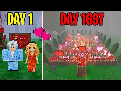 I Build a Best Base in 99 Nights in The Forest