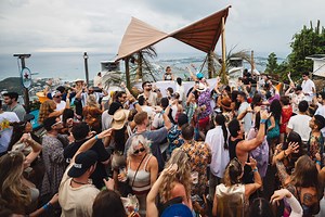 Who can forget about the etherial Kate Simko playing on top of the St. Martin mountains during our infamous Panorama Party... ✨👀 | SXM Festival