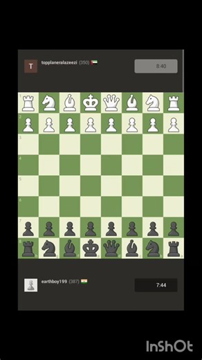 chess game me vs opponent #game#chesstactics