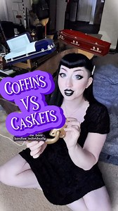 150K views · 10K reactions | hopefully this makes things a little more clear! #Coffin #Casket #Funeral #Coffins #RealCoffin #DarkHistory #FuneralHistory #Goth #GothGirl #GhoulGang #GothsDoingThings #Punk #PunkGirl #Psychobilly #PsychobillyGirl #Gothabilly #RockabillyGirl #StraightEdge #StraightEdgeGirl #Vamp #VampBettieBangs #VBangs #GothHair #GothBangs #HaileyRose #ThatGirlWithTheHearse | That Girl With The Hearse | Facebook
